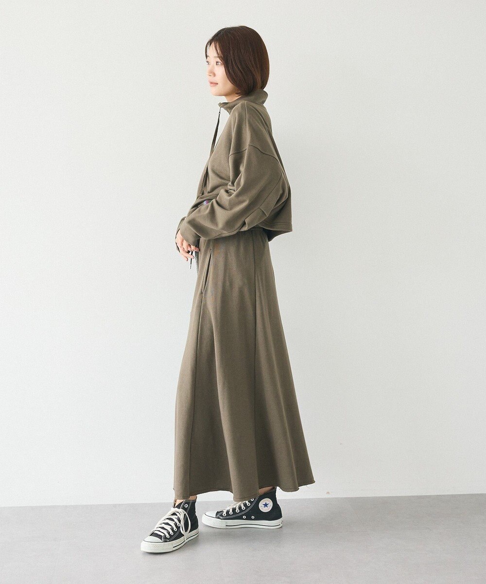 CRAFT STANDARD BOUTIQUE 【ＷＥＢ限定】裏毛カットオフフレアスカート 