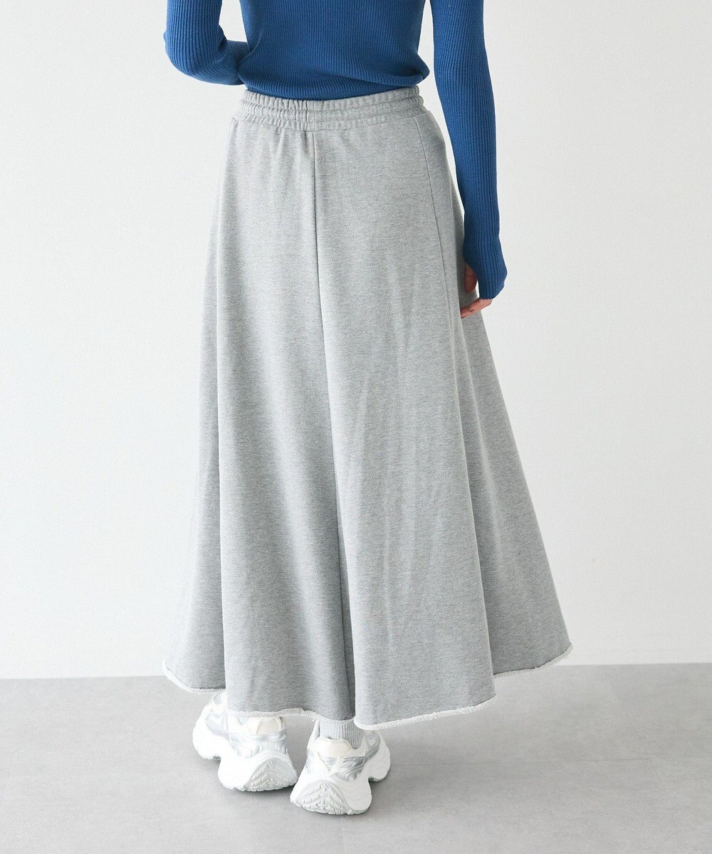 CRAFT STANDARD BOUTIQUE 【ＷＥＢ限定】裏毛カットオフフレアスカート 