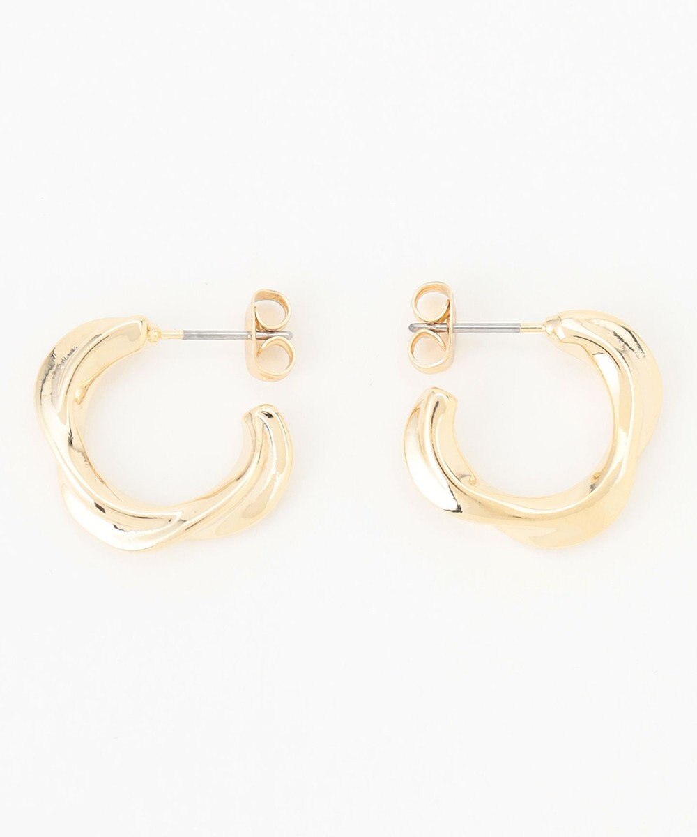 ANY 【WEB限定】ツイストフープピアス(両耳用) 