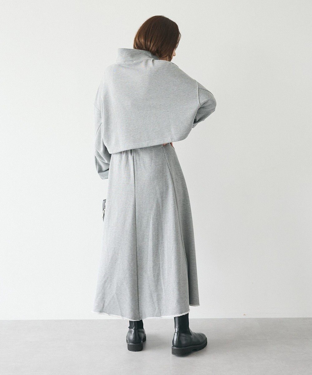 CRAFT STANDARD BOUTIQUE 【ＷＥＢ限定】裏毛カットオフフレアスカート 