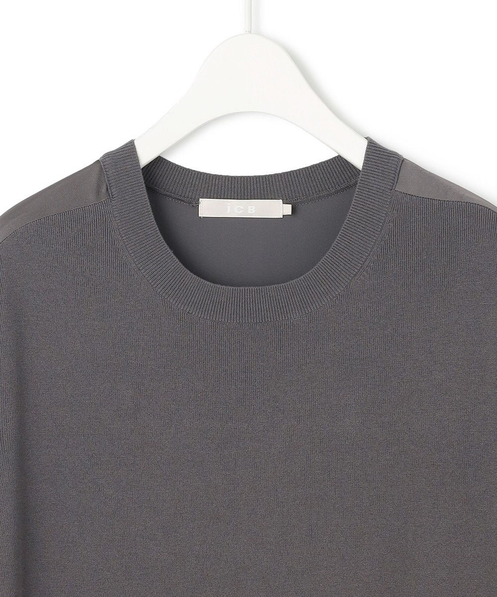 ICB L 【洗える】 クロスコンビ ワンピース 