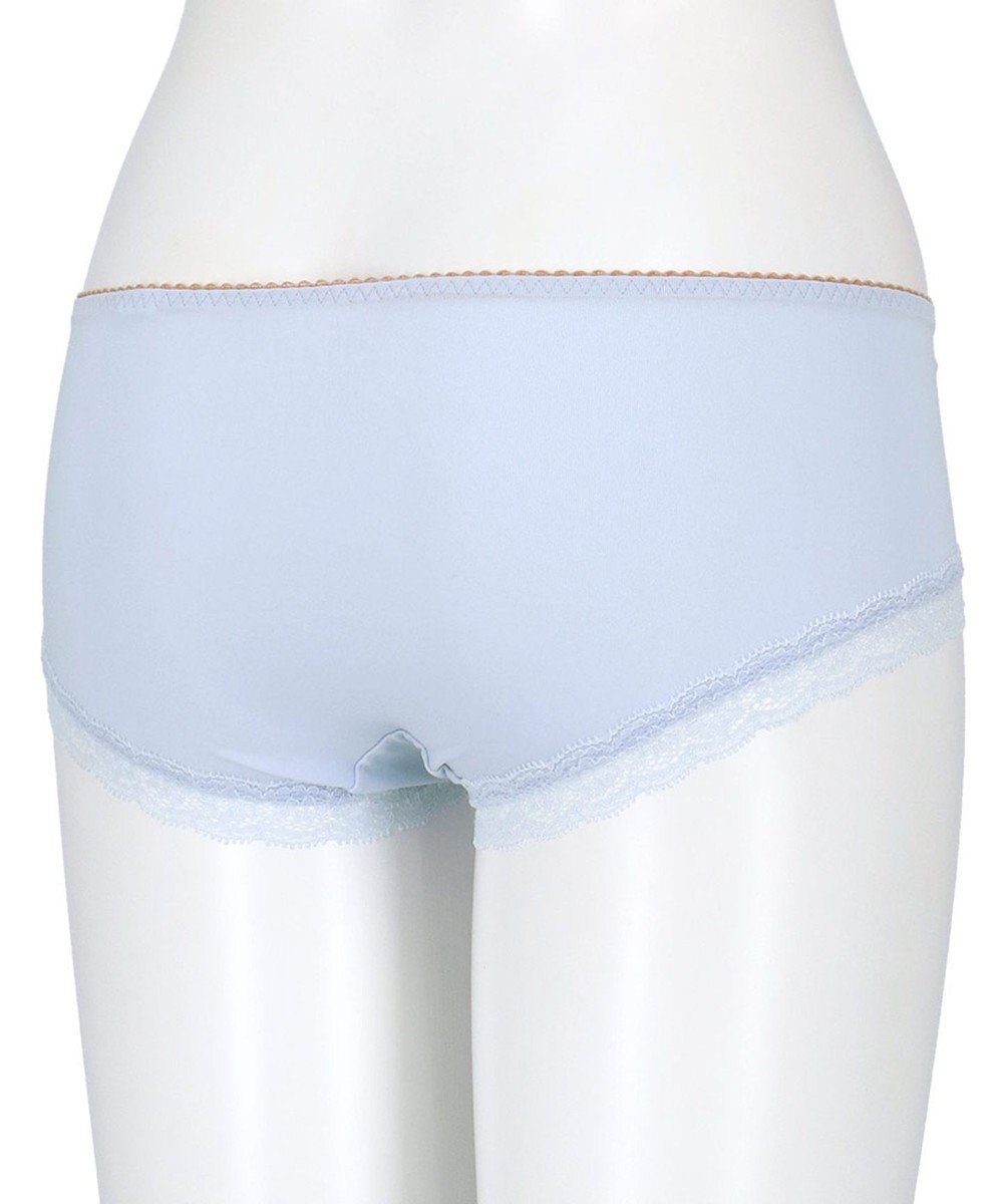 WACOAL ボーイレングス ショーツ 【リボンブラ 胸もとフィットながもち】 BXB490とペア はきこみ丈あさめ やわらかく伸びる(バック) レディース PXB690 /ワコール 