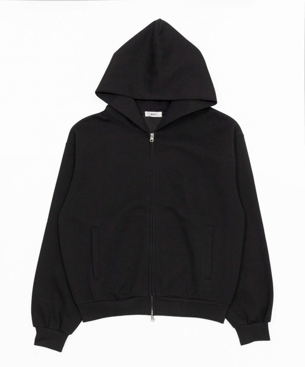 WEGO 【ユニセックス着用ITEM/SMLサイズ展開】ボンディングZIPパーカー 