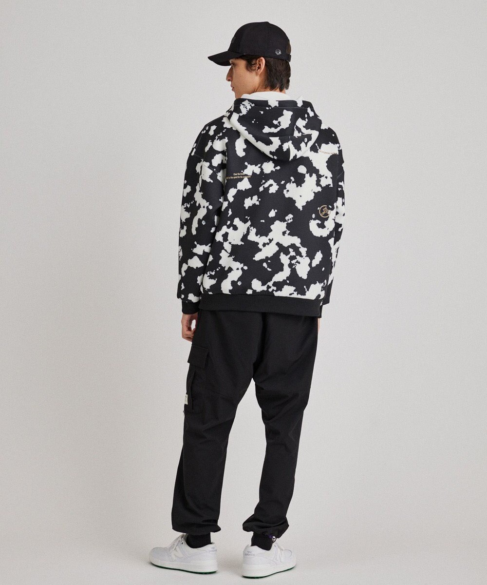 PW CIRCULUS 【MEN】ピント柄 フーディー 