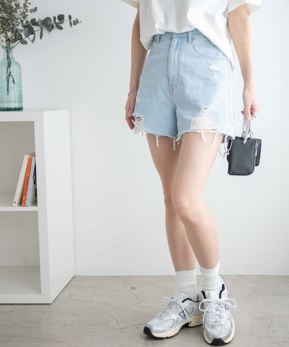 WEGO ダメージショートパンツ 