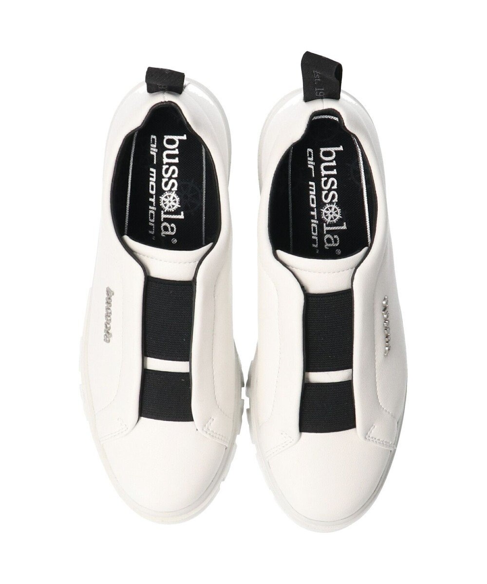 INTER-CHAUSSURES 【BUSSOLA】厚底スリッポンシューズ 