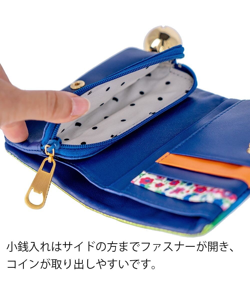 tsumori chisato CARRY キラネコ　2つ折り財布 