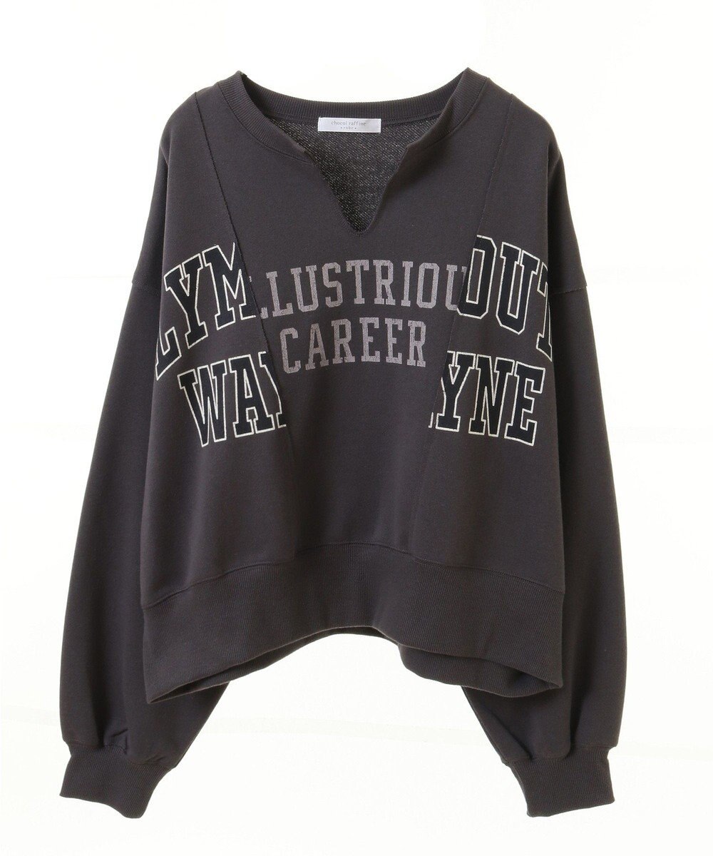 Green Parks リメイクロゴスウェット 