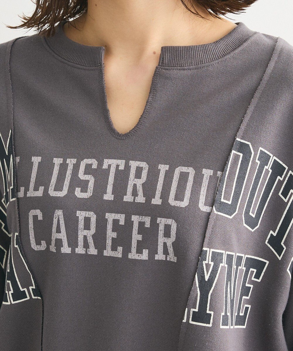 Green Parks リメイクロゴスウェット 