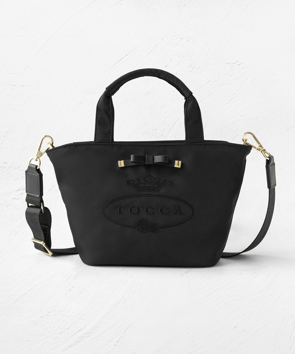TOCCA CARVED LOGO POCHETTE ナイロンバッグ 