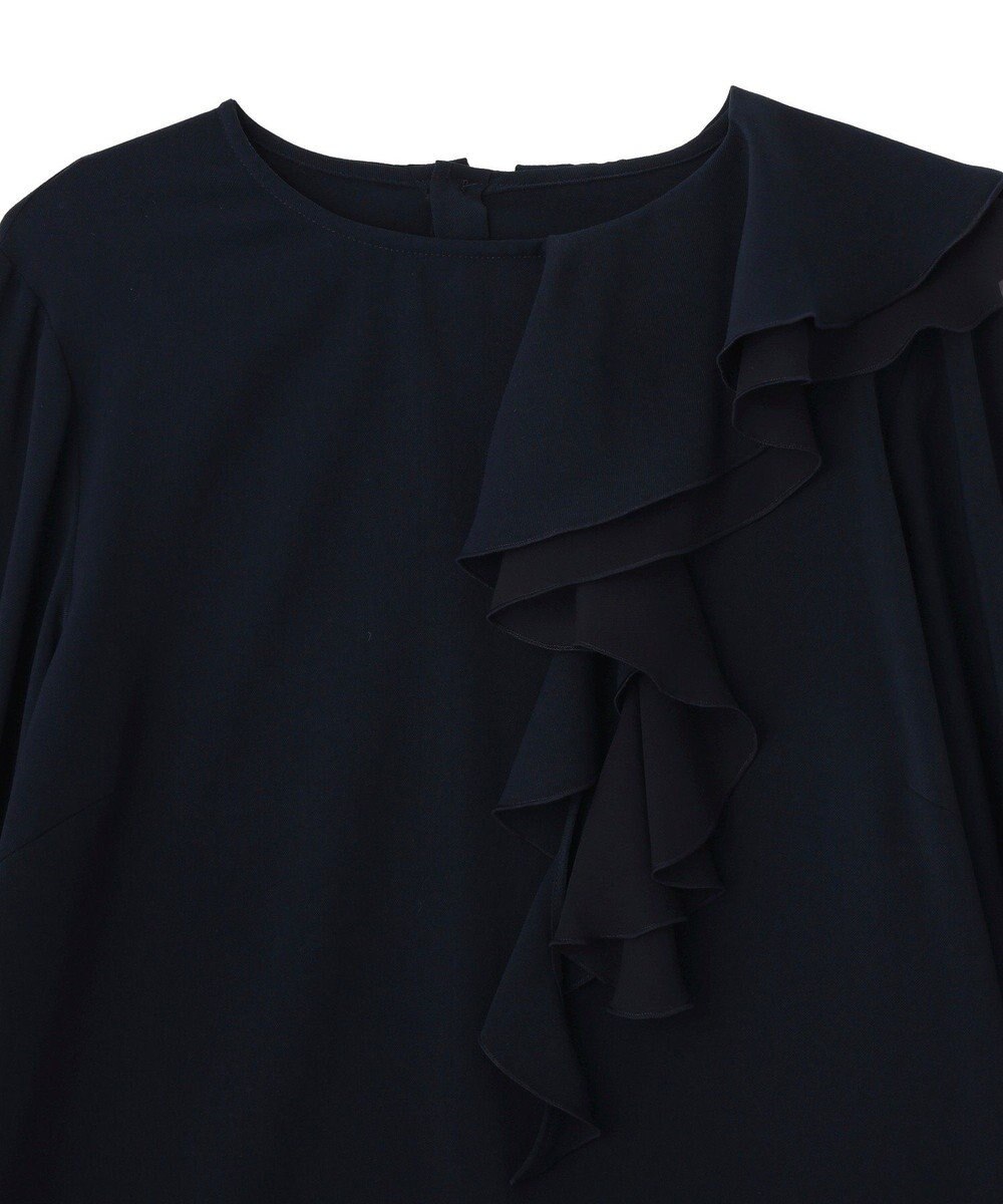 YECCA VECCA アシメラッフルブラウス 