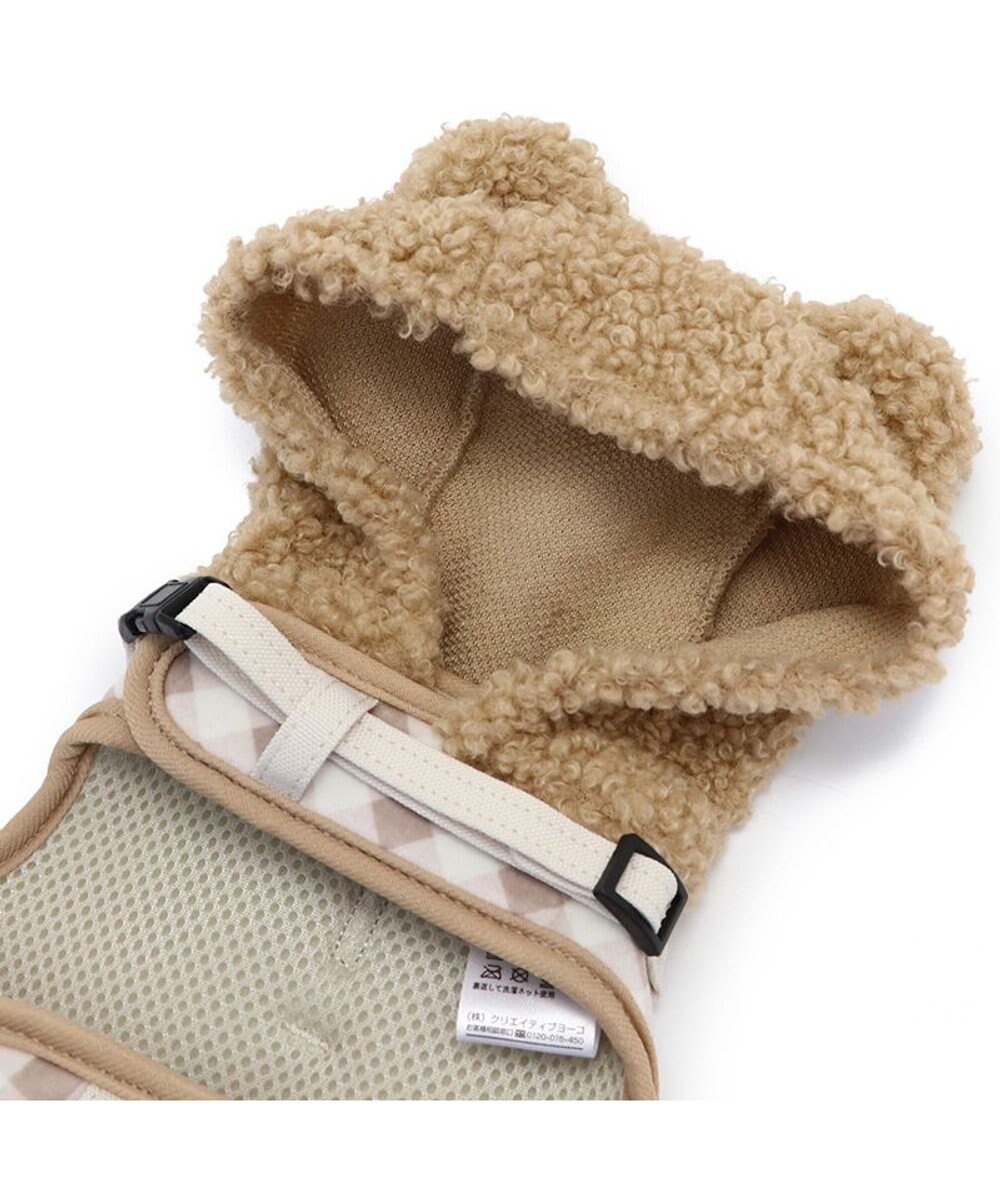 PET PARADISE ペットパラダイス くま なりきり ハーネス 《 チェック柄 》 ＳＳ 