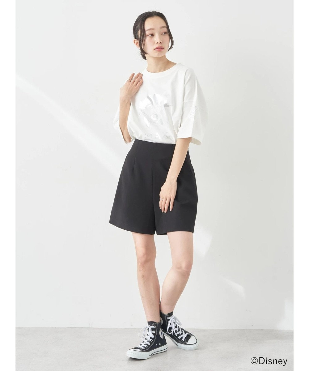 earth music&ecology Ｇｏｏｆｙ＆Ｍａｘ／箔プリントＴｅｅ 