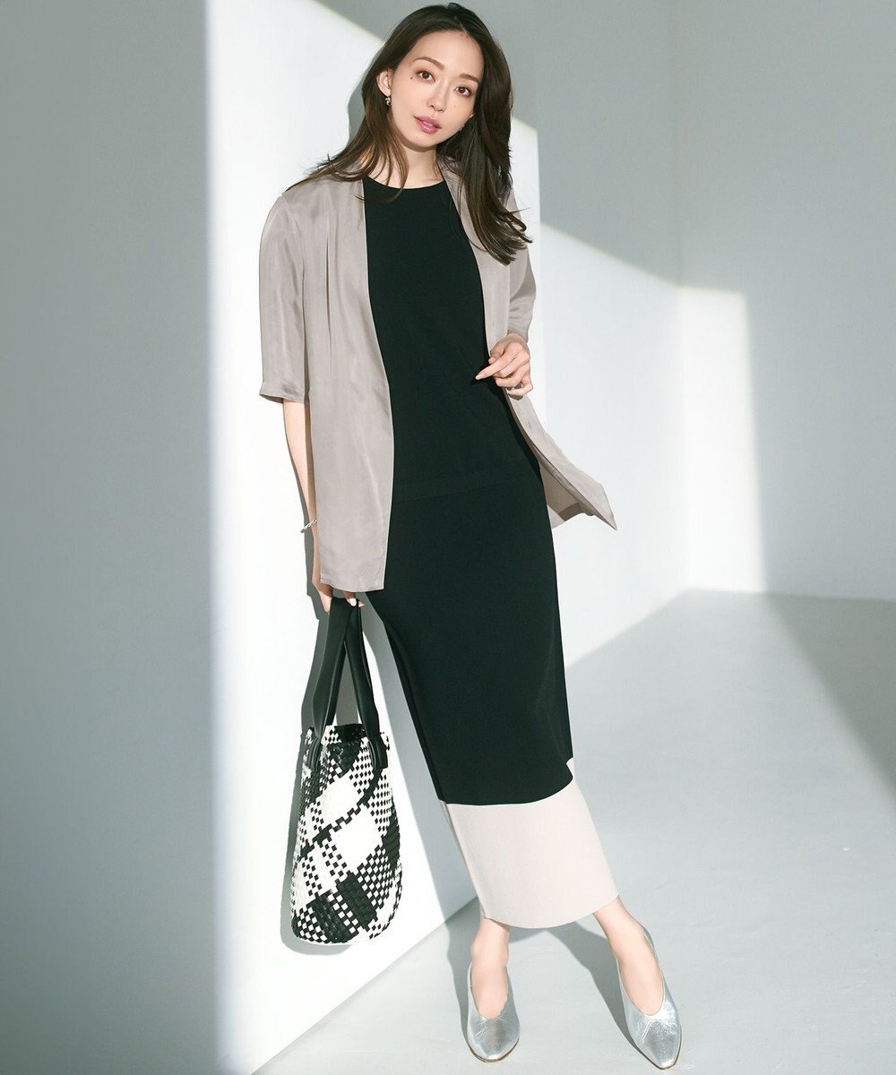 23区 S 【WEB&一部店舗限定/洗える】レーヨンポリエステルストレッチ タイト スカート 