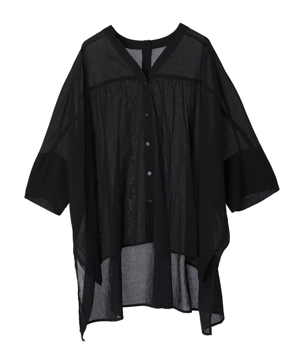 AMERICAN HOLIC バックギャザーＶネックシアーシャツ 