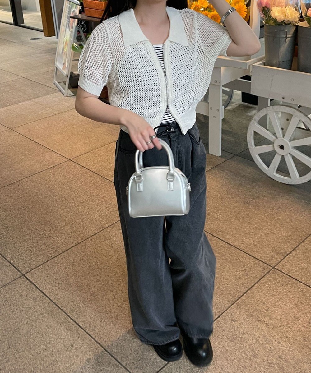 WEGO WZIPニットカーデ 