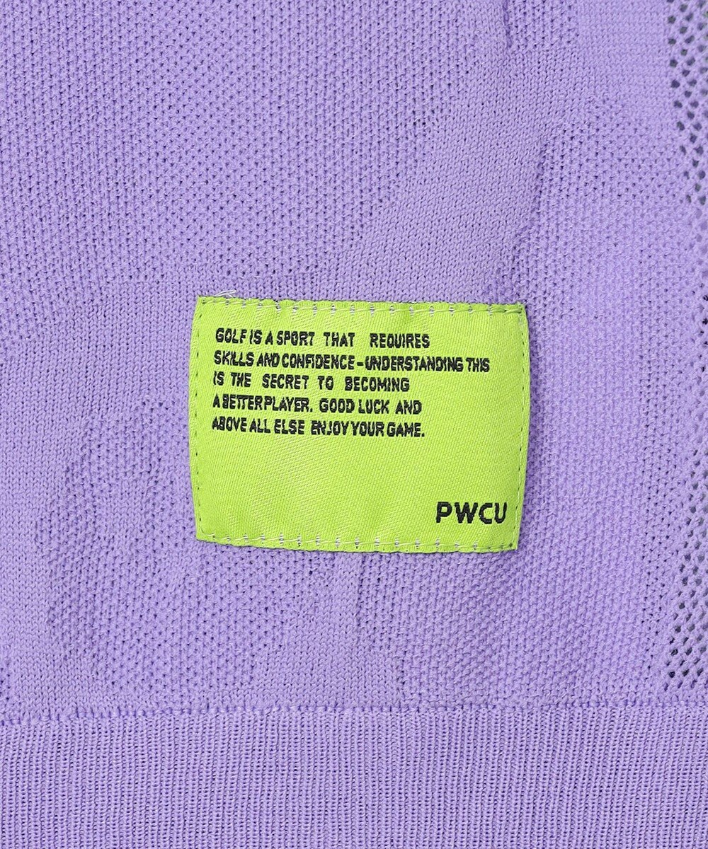 PW CIRCULUS 【手洗い可能】【WOMEN】アニマルドットニットモック ゴルフウェア レディース 