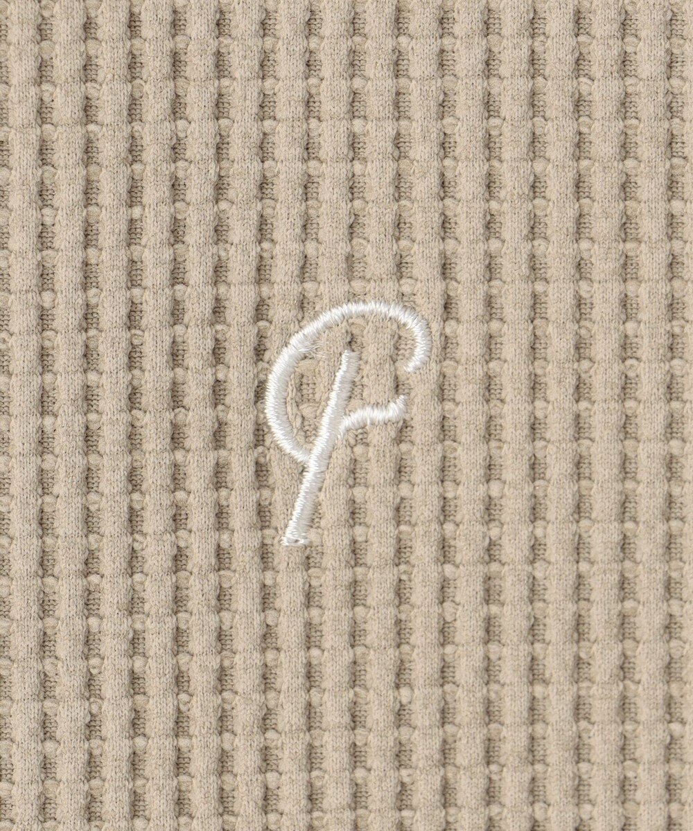 23区GOLF 【23Fondation/WOMEN】【UVケア】テクニカルワッフル ポロ 