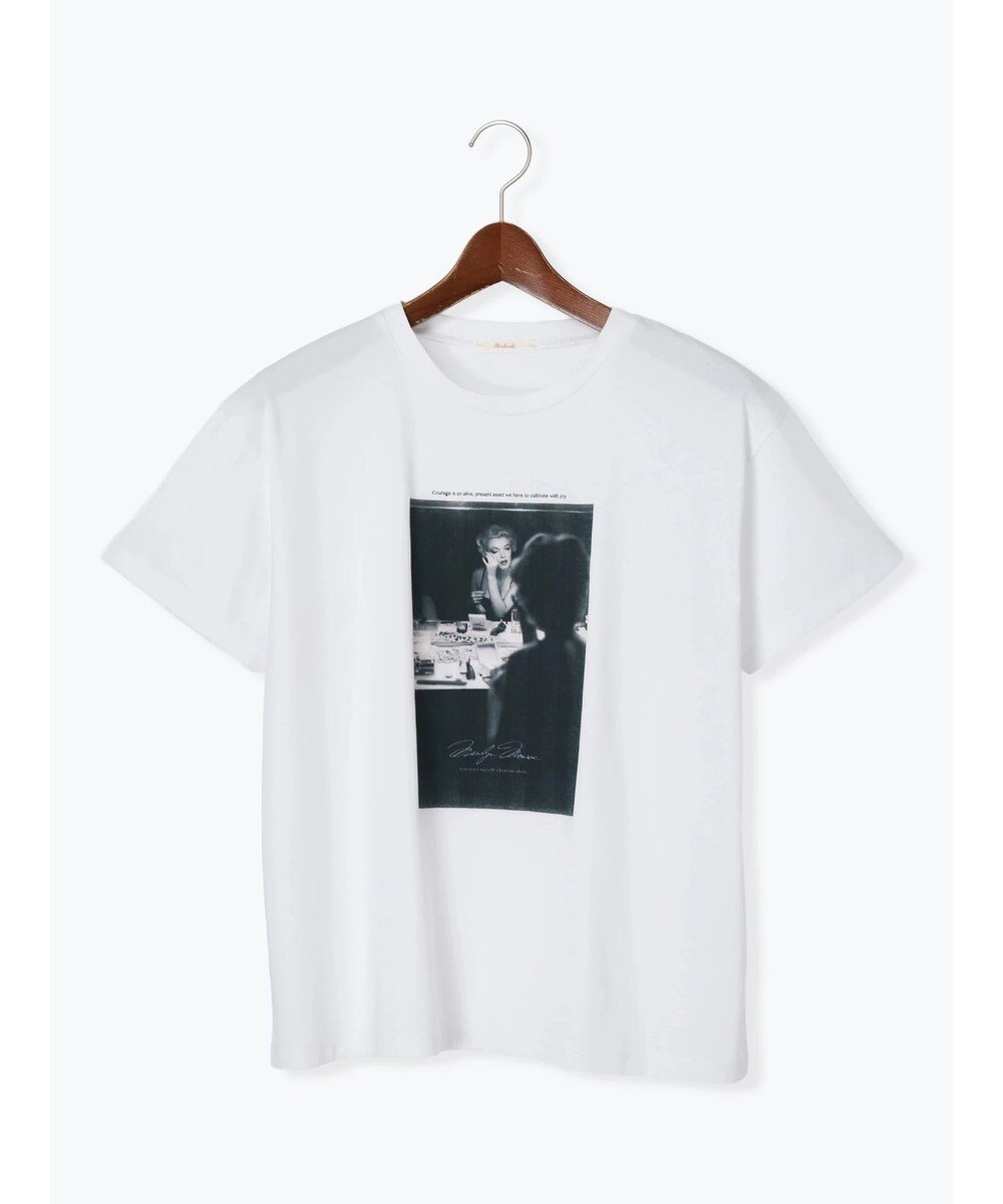 Te chichi マリリンモンローミラーフォトTシャツ 