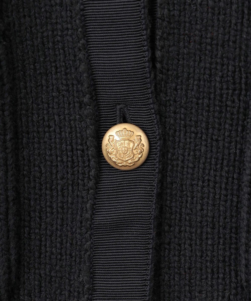 23区 【洗える】コットンリリー ニットジャケット 