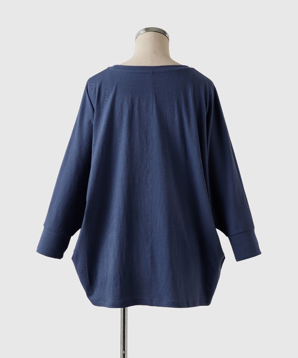 TOQUE 〈大草直子さんアドバイザー〉 【天然素材】タンギスコットン天竺ドルマンTシャツ 