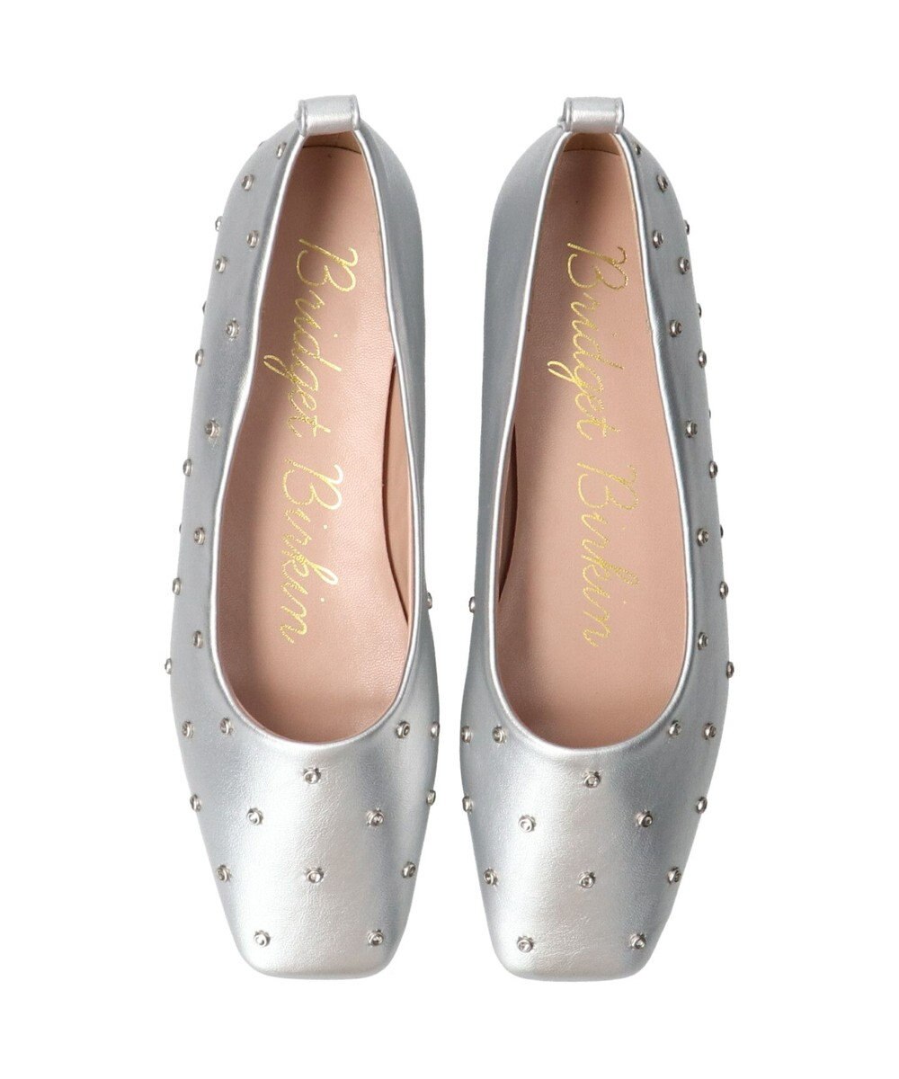 Bridget Birkin 【Bridget Birkin】ドットビジューフラットシューズ 