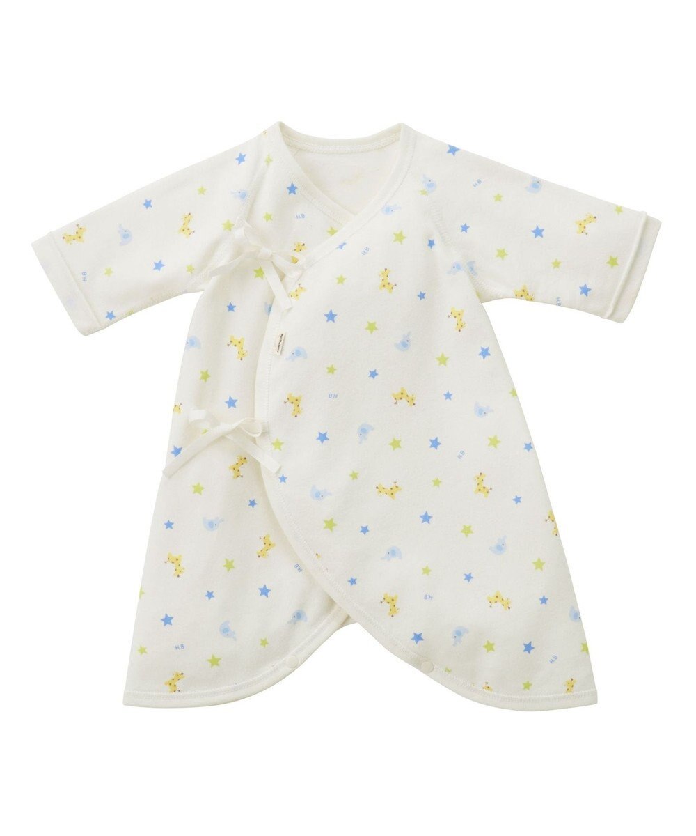 MIKI HOUSE HOT BISCUITS 【50-60cm】 スムースコンビ肌着 