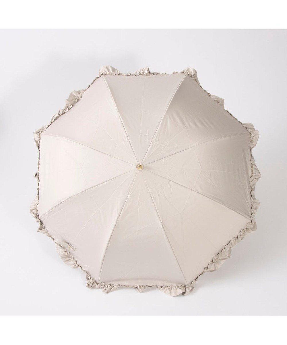 UNBILLION カシュネ cachenez / 【晴雨兼用】【日傘】 【UV カット率99.999.9％以上】PUビッグフリルトップレス折りたたみ傘 