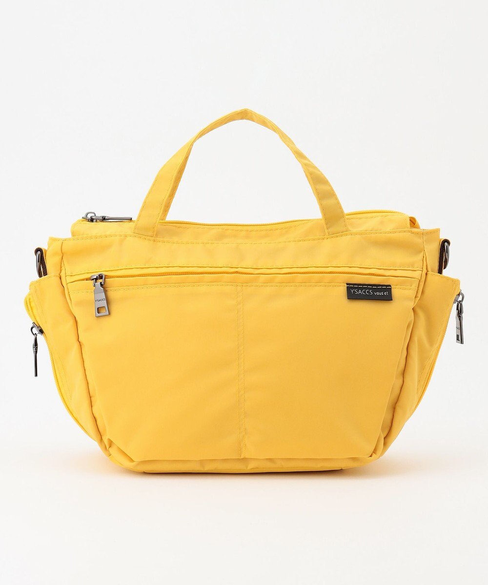 Y'SACCS 【Y’SACCS vous et】サイドジップ2WAYミニトート 