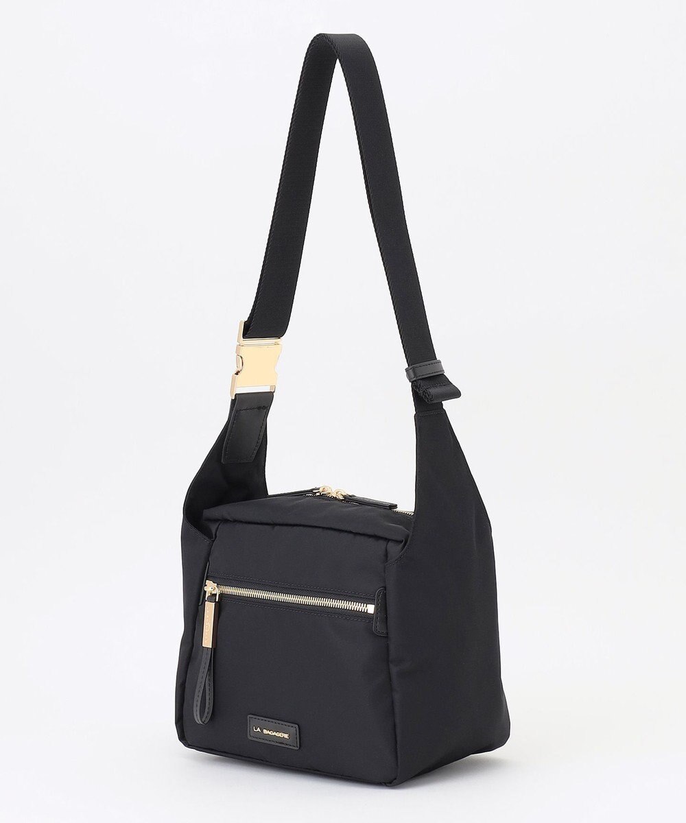 LA BAGAGERIE メタルバックル　ボックスショルダー　SSサイズ 