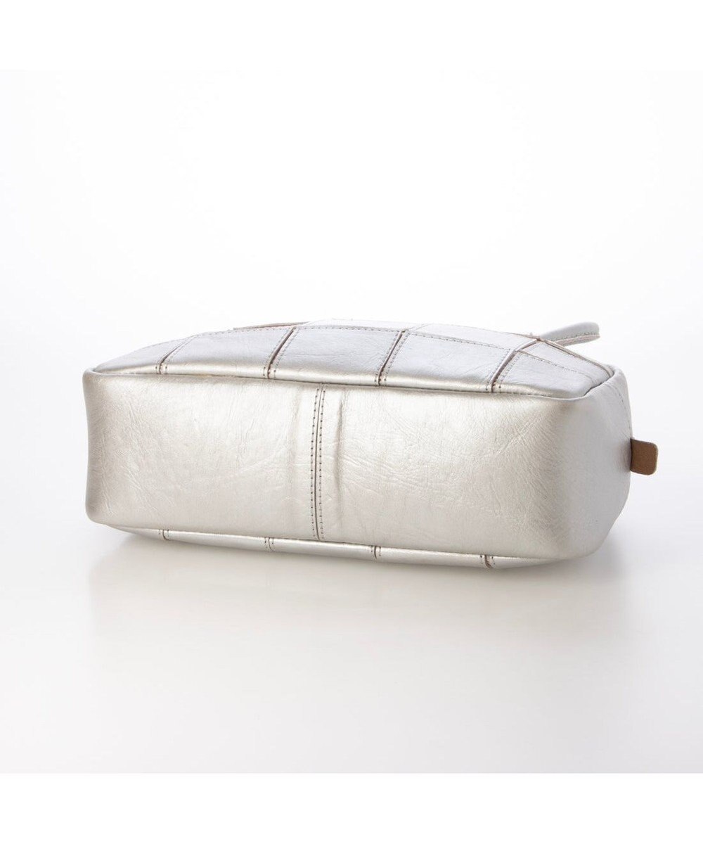 UNBILLION ピークスピーク PEAKS PEAK / 牛革パッチワーク横長ボストン 