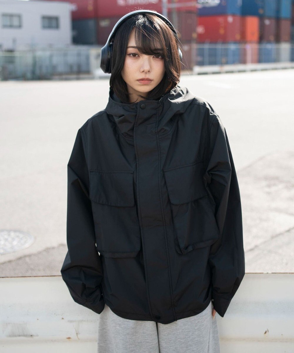 WEGO 【ユニセックス着用ITEM/アウトドア】フードシェルブルゾン 