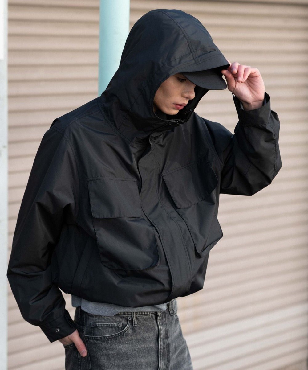 WEGO 【ユニセックス着用ITEM/アウトドア】フードシェルブルゾン 