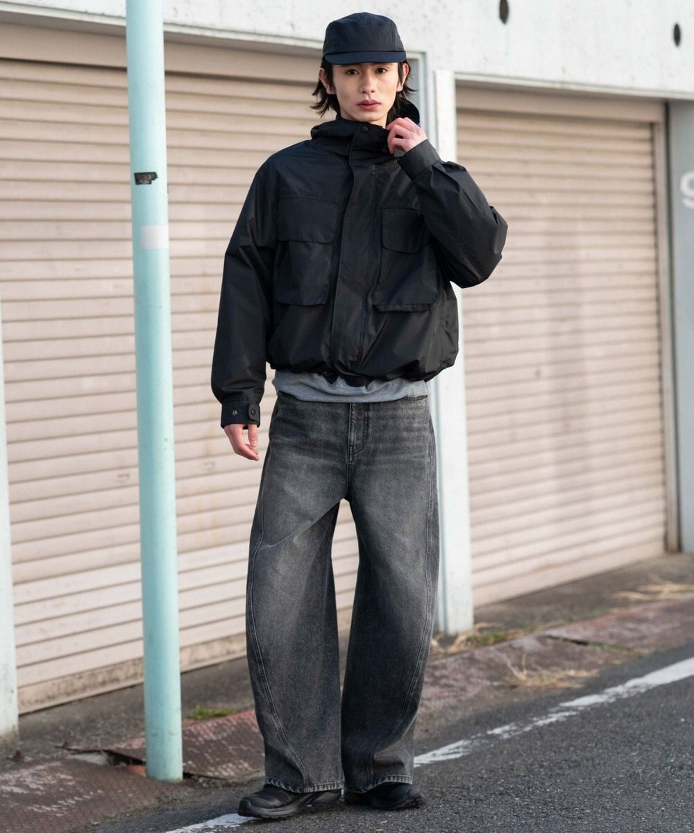 WEGO 【ユニセックス着用ITEM/アウトドア】フードシェルブルゾン 