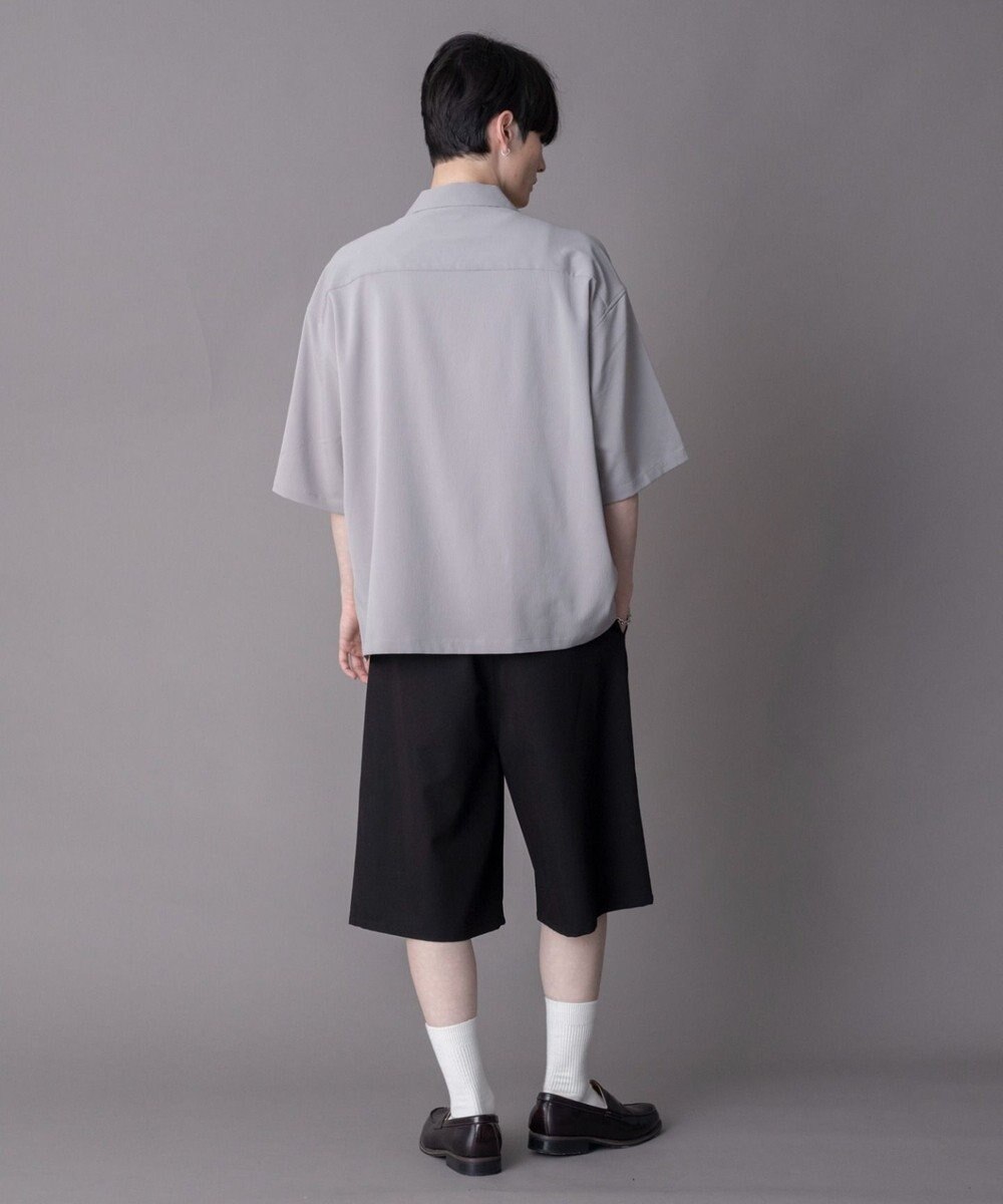 WEGO 【ユニセックス着用ITEM】クレープオープンカラーシャツ（SS） 