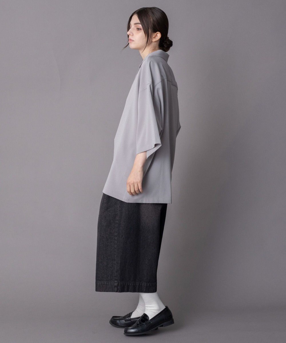 WEGO 【ユニセックス着用ITEM】クレープオープンカラーシャツ（SS） 