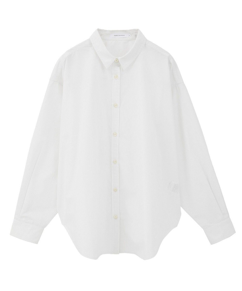 AMERICAN HOLIC イージーケアブロードシャツ 