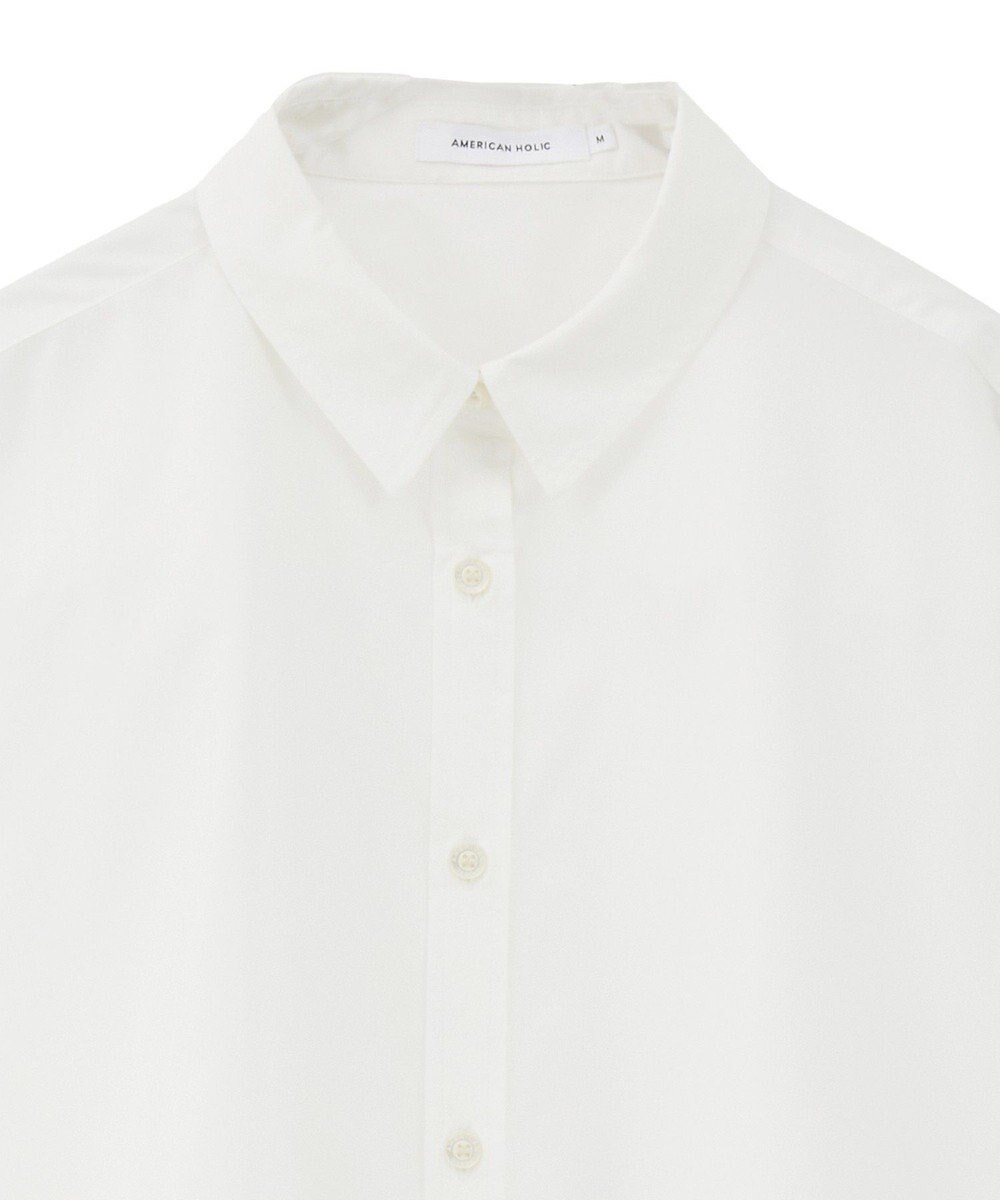 AMERICAN HOLIC イージーケアブロードシャツ 