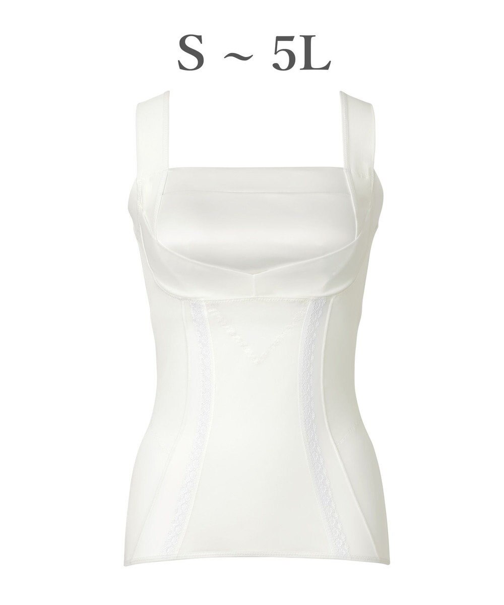 BRADELIS New York 【BRADELIS NewYork peace】楽なのに細みえバストアップシェイパー24 ブラデリスで1番の補正力  ノンワイヤーブラキャミ ボディスーツ ニッパー ブラトップ DB524102 