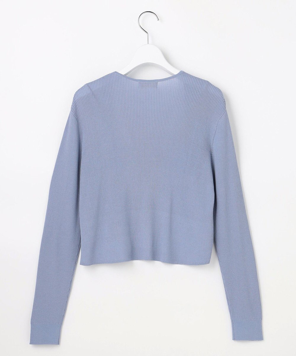 ANY SIS リブショートレングス カーディガン 