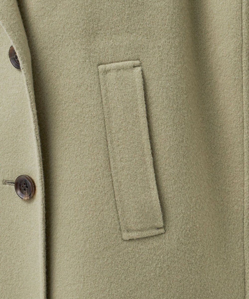 23区 S 【R(アール)】ウールメルトンリバー ショートコート 