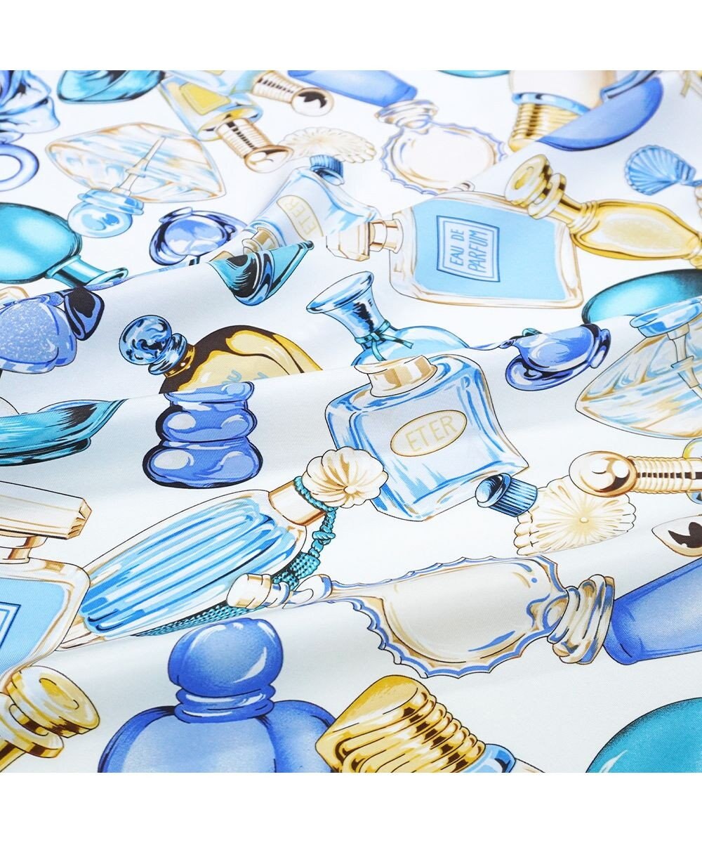 Marca ＜春の新色！＞【Marcaオリジナル】パフュームボトル  大判 シルクツイル スカーフ 