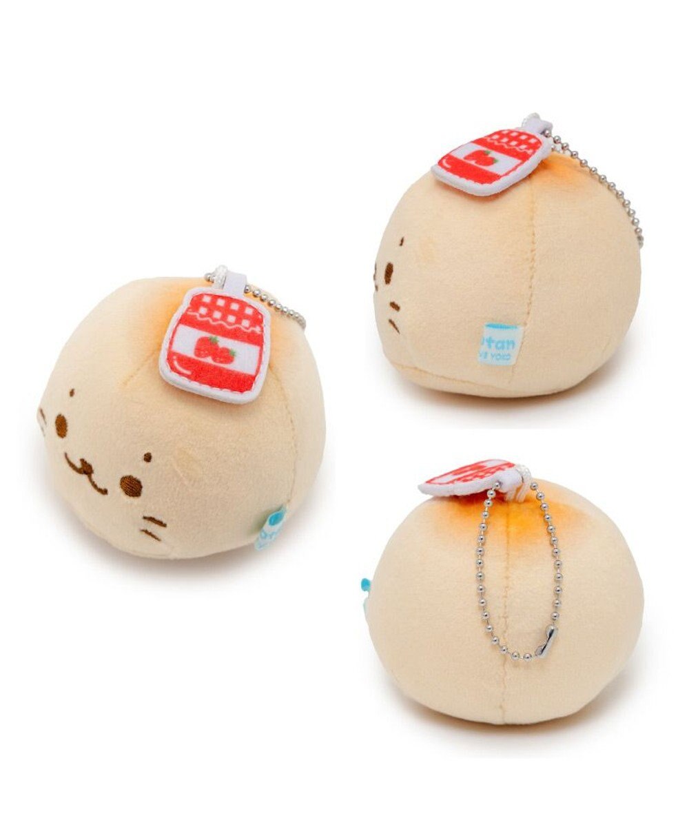 Mother garden しろたん パン型キーホルダー 《しろたん》 単品 