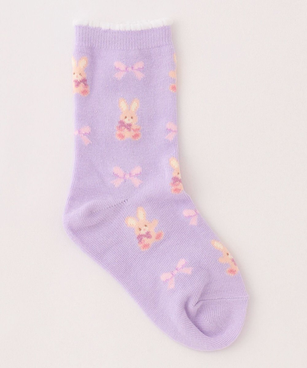 ANY KIDS 【3点セット】ソックス (ウサギポンポン) 