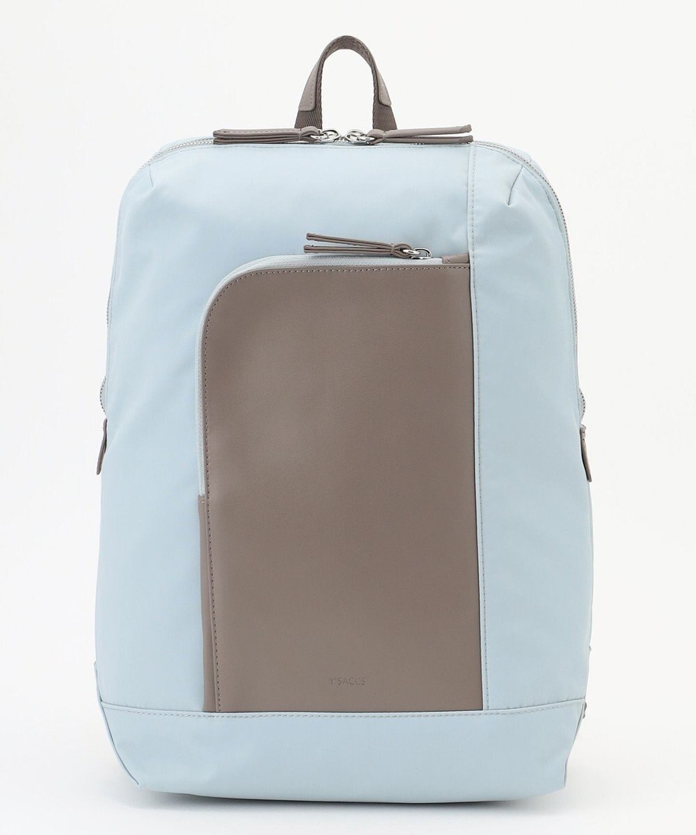 Y'SACCS ナイロン×リサイクルレザー　コンビマルチリュック 