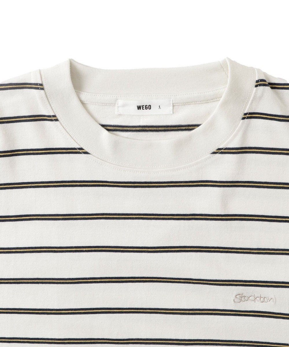 WEGO ワンポイントボーダーT 