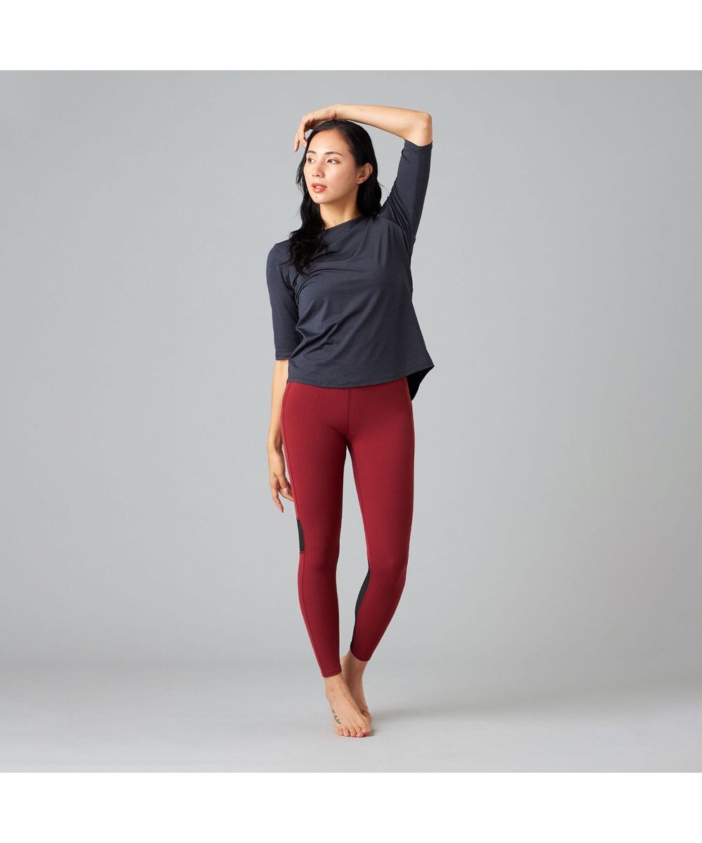 Chacott Chacott BALANCE ドライストレッチデザインTシャツ 