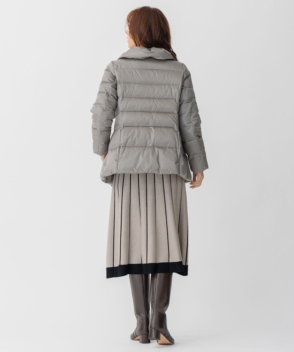 自由区 【XSサイズ～/洗える】ブライトダウン ミドル丈ダウンコート 