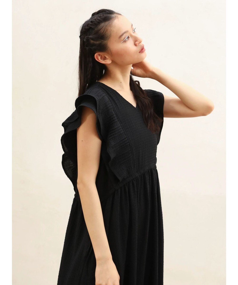 Green Parks ■ＥＳＣＡＲ　ピンタックフレアスリーブワンピース 