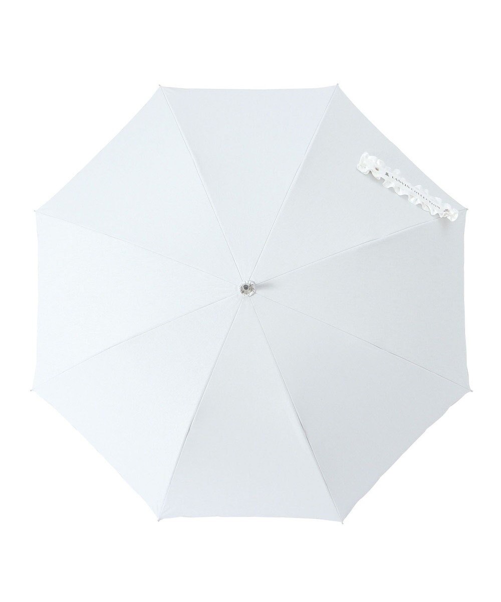 MOONBAT 【ランバン コレクション（LANVIN COLLECTION）】晴雨兼用日傘　シエスタ ロゴリボン 